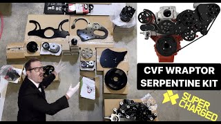 CVF WRAPTOR SERPENTINE KIT | SUPERCHARGER | 1971 LSX PROCHARGED CHEVELLE