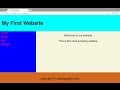 HTML and CSS Tutorial for beginners - First Website Project