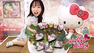 一起去凱蒂貓hello kitty主题小岛做美食料理便當吧！小伶玩具 | Xiaoling toys