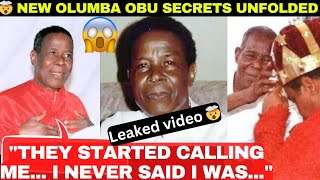 🤯 WHAT OLUMBA O.OBU SECRET LIES EXPOSED WILL SHOCK YOU WHAT HE SAYS HERE.\