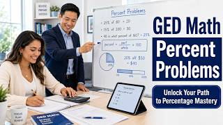 GED Math Prep: Solve Percent Increase, Decrease, and Interest Word Problems