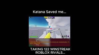 Taking 122 WINSTREAK in Roblox Rivals! #rivals #roblox #rivalsroblox #gaming *please sub*