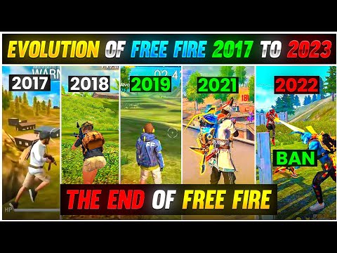 HISTORIA DE FREE FIRE 2017 A 2023 EVOLUCIÓN DE FREE FIRE HISTORIA DE ÉXITO DE FREE FIRE GARENA FREE FIRE