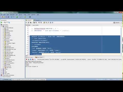 How to Parse XML in Oracle
