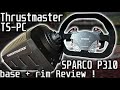 Thrustmaster TS-PC Racer TS-XW Review and SPARCO P310 Review in 2023 ASMR