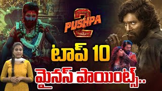 పుష్ప 2 ఫ్లాప్ కి 10 కారణాలు ఇవే..! | Top 10 Big Mistakes To Pushpa 2 Movie | Allu Arjun | Wild Wolf