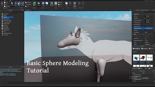 Roblox - Basic Sphere Modeling Guide