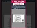 How to Create a Layout in AutoCAD | AutoCAD tutorial For Beginners #autocadpagesetup #autocadlayout