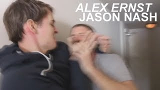 Alex Ernst and Jason Nash - funny moments/fights