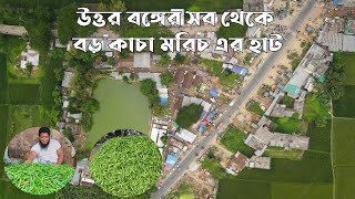 উত্তরবঙ্গের সবচেয়ে বড় মরিচের হাট ll জামাদার পুকুর বগুড়া ll Moriser Hat Bazar ll Polli Chitro ll