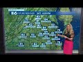 Comfortable weather arrives in Virginia on Friday