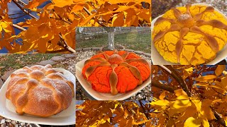 Pan de Muerto Tradicional y con dulce de Conchas