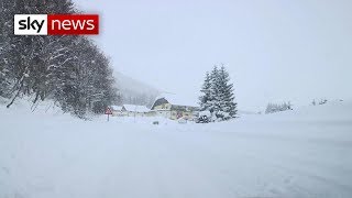 Europe's snow crisis