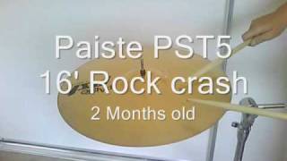 Zildjian ZBT, Paiste PST5, OzMan Handmade sound test