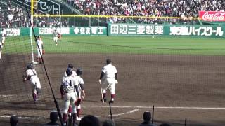 2017 センバツ 高校野球 大阪桐蔭 王者のシートノック