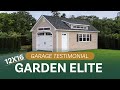 12x16 Garden Elite Garage Testimonial  (Stoltzfus Structures)