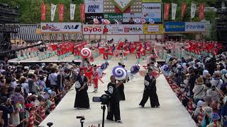 濱長花神楽　2018高知よさこい祭り 全国大会8/12(日)　高知城会場