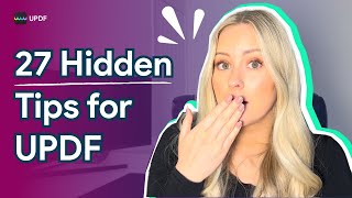 27 UPDF Hidden Tips to Boost Your PDF Workflow 🔥