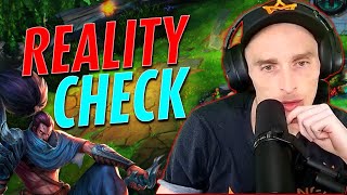 This student thinks he is better than he actually is, gets a reality check