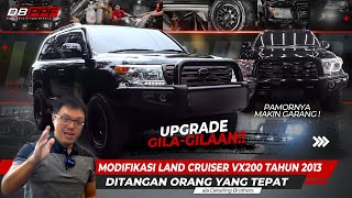 HASILNYA BIKIN MELONGO! PERBANDINGAN LANDCRUISER VX200 SEBELUM DAN SESUDAH MODIFIKASI ALA DETBRO