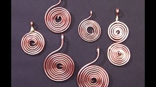 Copper Wire Spirals #1