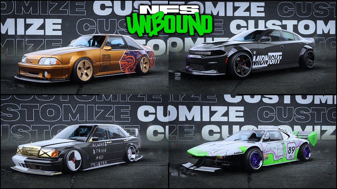 All Winnable Cars In NFS Unbound - YouTube