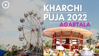 Kharchi puja 2022// exploring kharchi mela at Chaturdash temple, old agartala// tripura travel blog