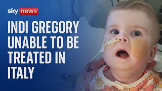 Indi Gregory unable to be treated in Italy