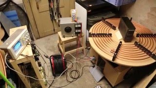 Large Tesla coil - Kaizer DRSSTC III - Static load test