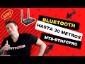 Convierte tu equipo de audio o tv con este Receptor y transmisor de audio bluetooth MTS-BTNFCPRO 30m