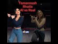 tamannaah bhatia kaavaala dance ai vs real tamannaahbhatia ai bollywood jailermovie