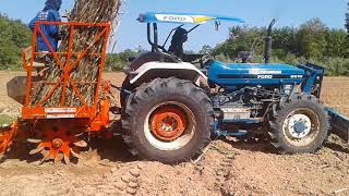 รถไถฟอร์ดปลูกอ้อย  Tractor Ford 6610