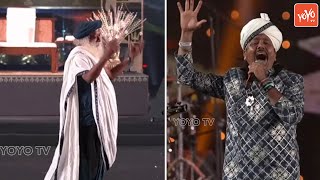 Rajasthani Folk Singer Mame Khan Energetic Performance at Isha MahaShivRatri |Sadhguru Dance |YOYOTV