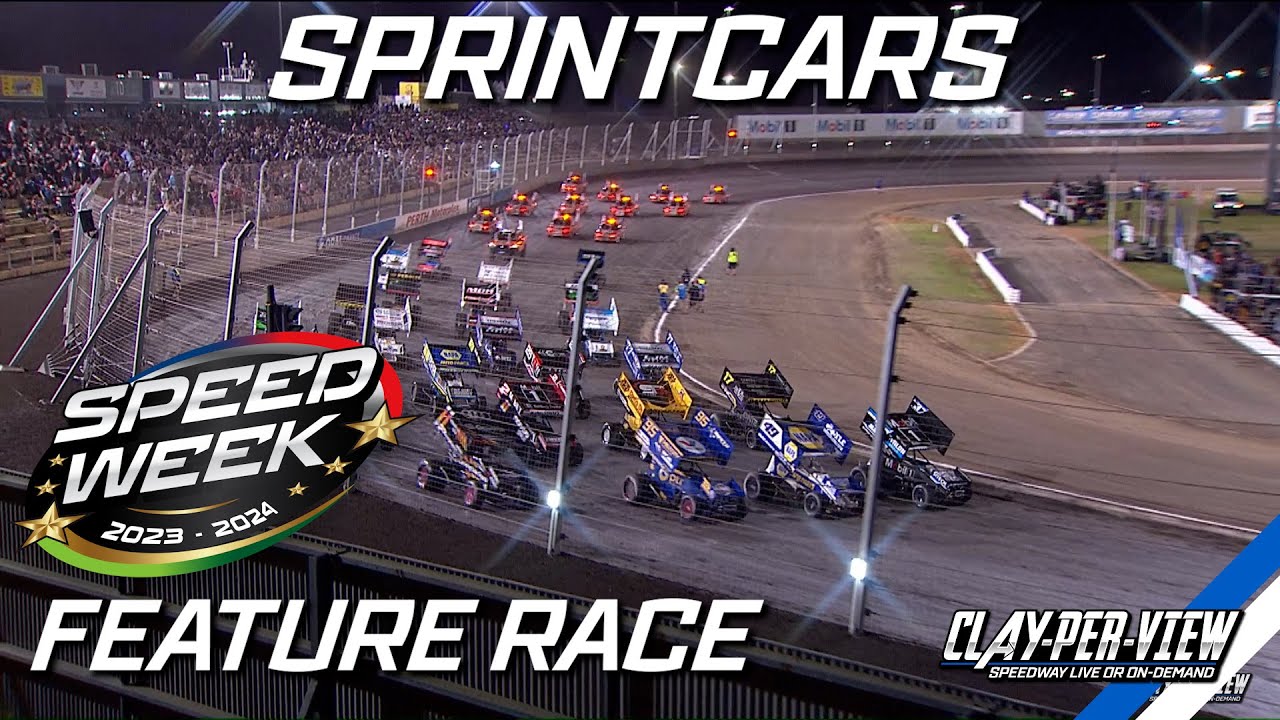 Sprintcars | USA Vs. WA Speedweek - Perth - 13th Jan 2024 | Clay-Per ...