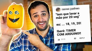 Faça um TIMER AUTOMÁTICO para lavar as mãos