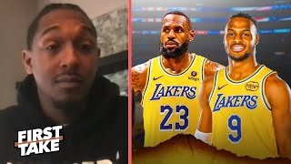 FIRST TAKE | Bring Bronny up - Williams gives a brutal reality check to Lakers' championship hopes