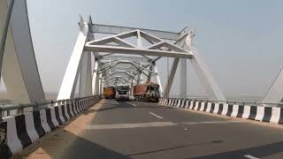 Munger Ganga Bridge मुंगेर डबल ड्रेकर पुल, रेल और सड़क पुल Beautiful Bridge of Munger, Rail and Road