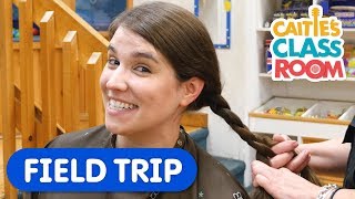 Let's Get A Haircut! | Caitie's Classroom Field Trip | Helpful Parenting Video for Kids