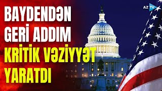 Amerikada “ölüm-qalım savaşı”: Baydenin kritik addımı vəziyyəti GƏRGİNLƏŞDİRDİ