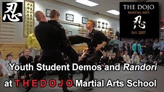 Youth Martial Arts Ninjutsu Demos and Randori at The Dojo