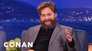Zach Galifianakis Reveals Why He Quit Drinking | CONAN on TBS