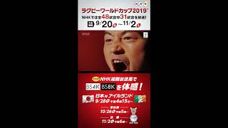 ラグビーW杯15秒サイネージ 2