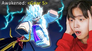 I Awakened Gear 5 in EVERY One Piece Roblox Game