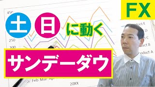 【FX】サンデーダウとドル円中東レートは土日に動く