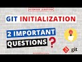 Can We Initialize Git Repository Twice? | Git Init & .git Folder - 2 Important Conceptual Questions