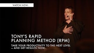 Tony Robbins' Rapid Planning Method