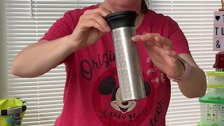 ☕️🥤Tupperware®️ Cold Brew System \u0026 Tupperware®️ Quick Shake Demo 🥤☕️