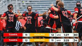 DRAMATIC FINISH: Tampa wins 2026 DII men's lacrosse title in OT