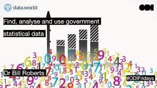 Friday Lunchtime Lecture: Find, analyse and use government statistical data