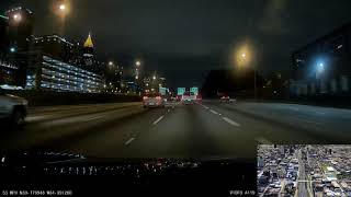 VIOFO A119 V3 - Test (Atlanta, GA; Night)